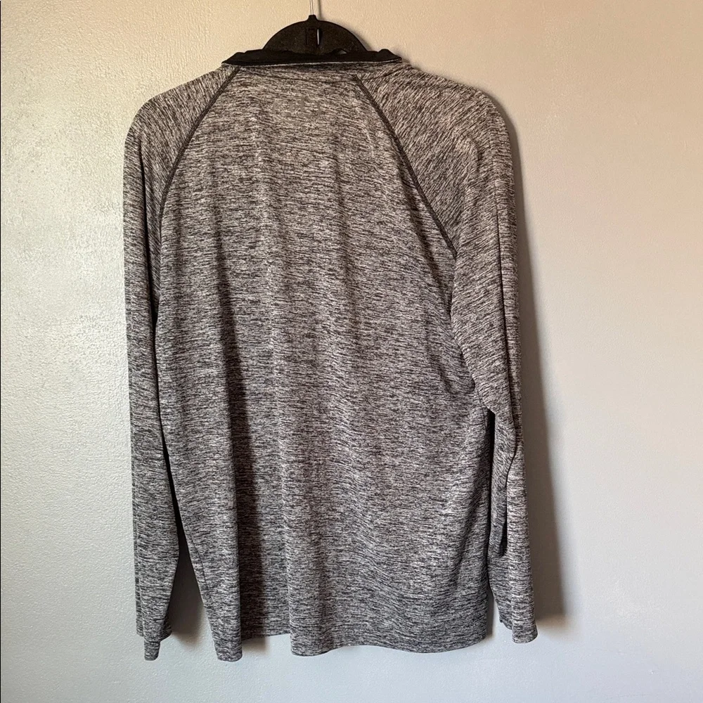 Under Armour Men’s Tech 2.0 1/2 Zip Long Sleeve Black/Gray Heather‎ Large